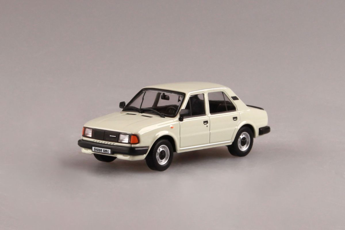 Škoda 120L (1984) 1:43 - Bílá Ledová