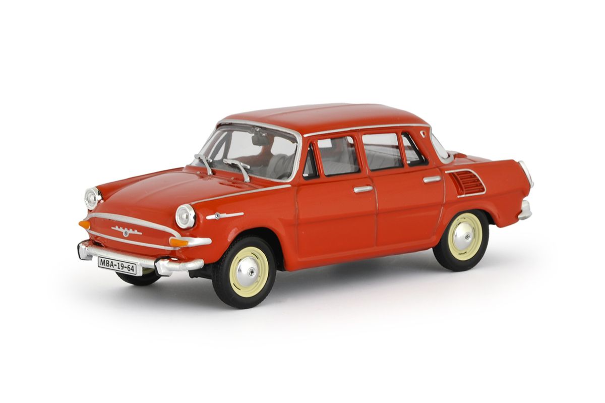 Škoda 1000MB (1964) 1:43 - Červená Oranžová
