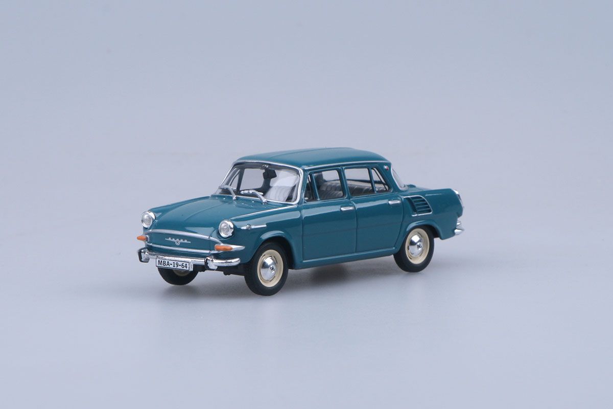 Škoda 1000MB (1964) 1:43 - Modrozelená Tmavá