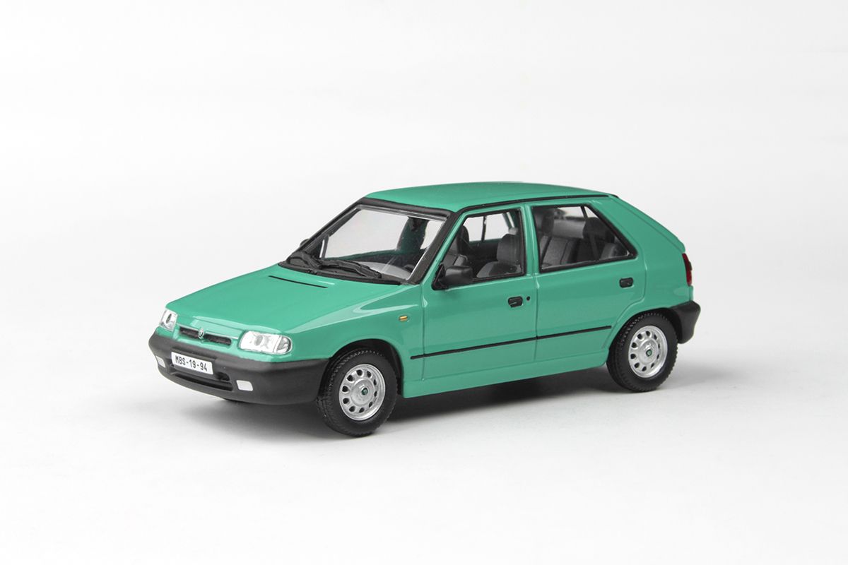 Kovový model Škoda Felicia - Zelená Atlantická