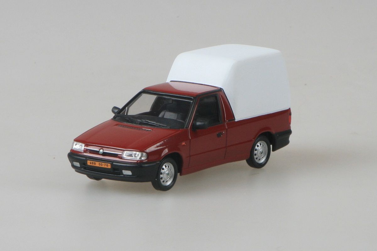 Škoda Felicia Pickup (1996) 1:43 - Červená Romantická