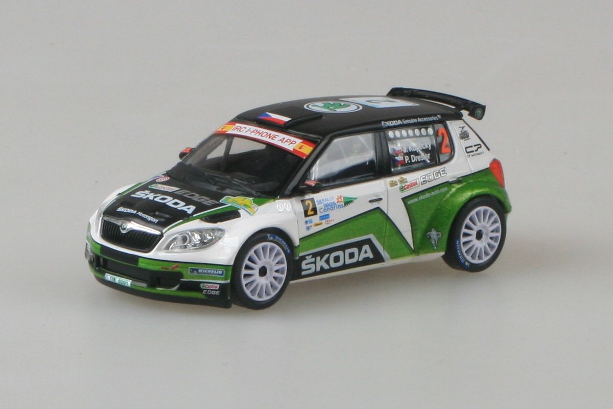 Škoda Fabia II FL S2000 (2010) 1:43 - Rally Islas Canarias 2012 #2 Kopecký - Dresler